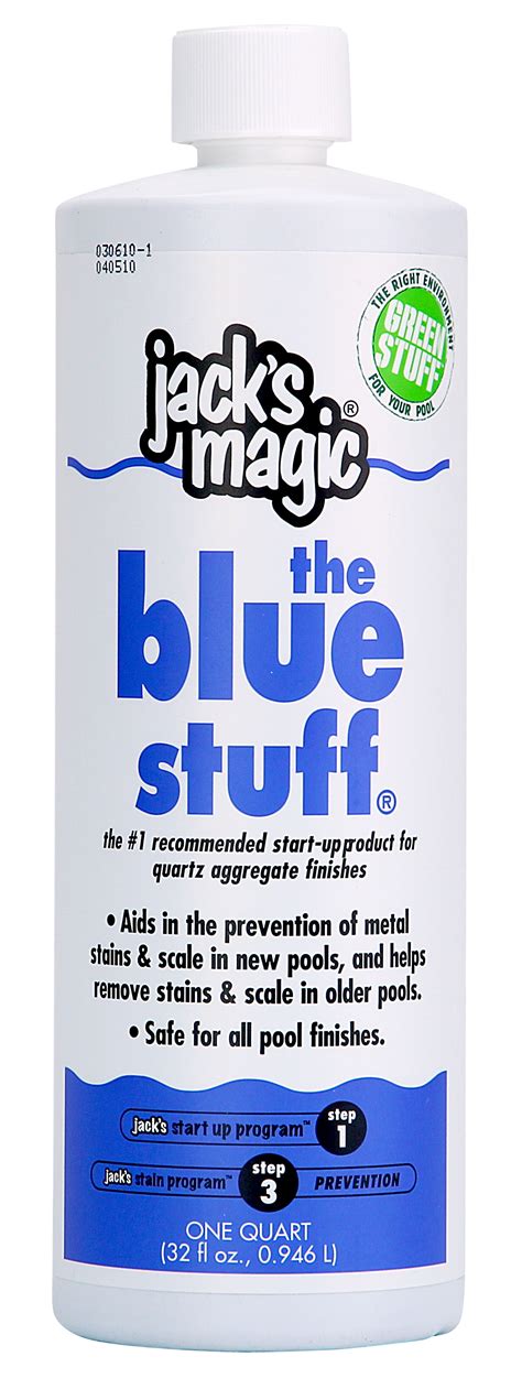 Jacks magic blue stuff